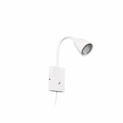 Luminaires Trio Applique murale Trio Wanda Blanc, 1 lumière* Spots Et Projecteurs