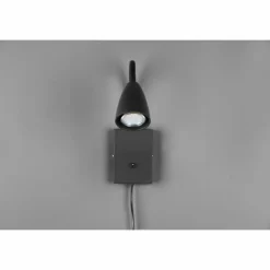 Luminaires Trio Applique murale Trio Wanda Noir, 1 lumière* Spots Et Projecteurs