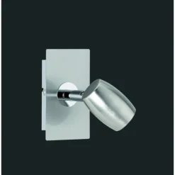 Luminaires Rustiques-Luminaires Trio Applique murale Trio-Leuchten Michael Nickel mat, 1 lumière