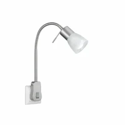 Luminaires Trio Applique murale Trio-Leuchten Levisto LED Nickel mat, 1 lumière