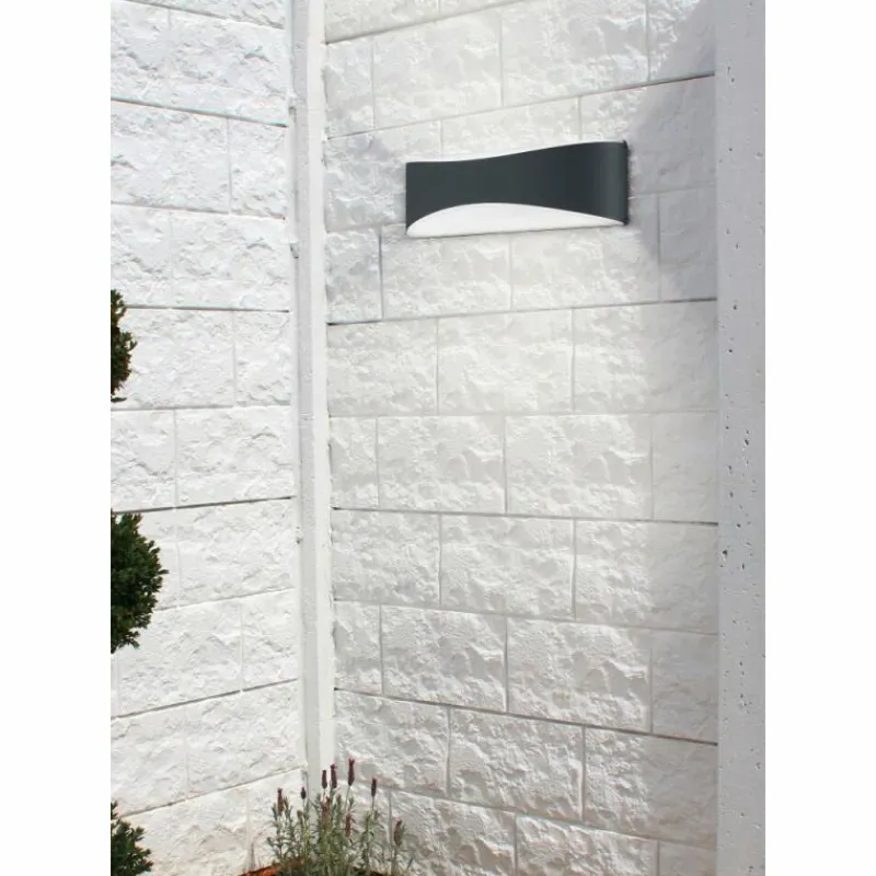 Luminaires Trio Applique murale Trio-Leuchten Konda LED Anthracite, 1 lumière