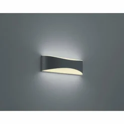 Luminaires Trio Applique murale Trio-Leuchten Konda LED Anthracite, 1 lumière
