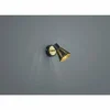 Luminaires Trio Applique murale Trio-Leuchten Houston Noir, 1 lumière* Spots Et Projecteurs