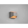 Luminaires Trio Applique murale Trio-Leuchten Arino LED Brun foncé, Nickel mat, 1 lumière* Appliques