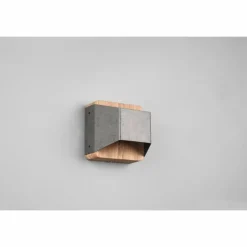 Luminaires Trio Applique murale Trio-Leuchten Arino LED Brun foncé, Nickel mat, 1 lumière* Appliques