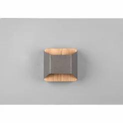 Luminaires Trio Applique murale Trio-Leuchten Arino LED Brun foncé, Nickel mat, 1 lumière* Appliques