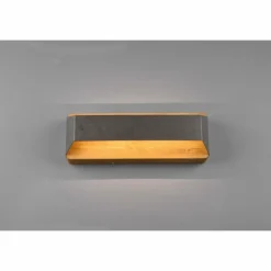 Luminaires Trio Applique murale Trio-Leuchten Arino LED Brun foncé, Nickel mat, 1 lumière* Appliques