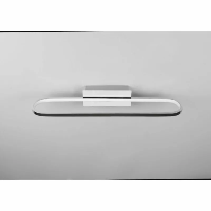 Luminaires Trio Applique murale Trio-Leuchten Gianni LED Chrome, 1 lumière* Éclairage Led