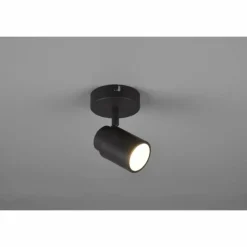 Luminaires Trio Applique murale Trio-Leuchten Angelo Noir, 1 lumière* Spots Et Projecteurs