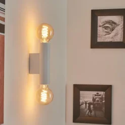 hofstein Applique murale Tulla Blanc, 2 lumières* Appliques