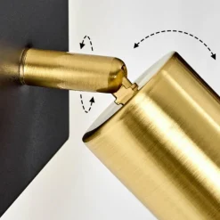 Lampes Vintages & Rétros-hofstein Applique murale Tulla Noir, 1 lumière