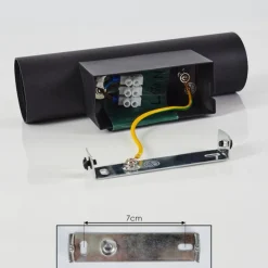 hofstein Applique murale Tulla Noir, 2 lumières* Appliques