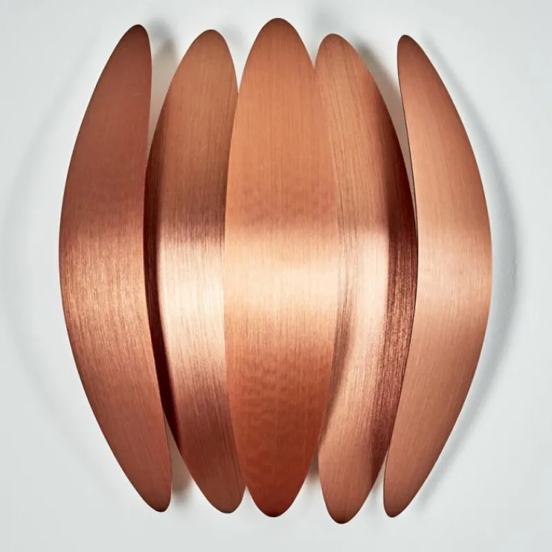 hofstein Applique murale Tulpio Cuivre, 2 lumières* Appliques