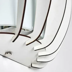 Lampes En Bois-hofstein Applique murale Valkom Blanc, 1 lumière