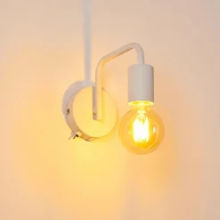 hofstein Applique murale Valocolla Blanc, 1 lumière* Appliques