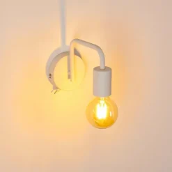 hofstein Applique murale Valocolla Blanc, 1 lumière* Appliques