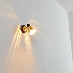 Lampes Dorées-hofstein Applique murale Vantaa Noir doré, 1 lumière