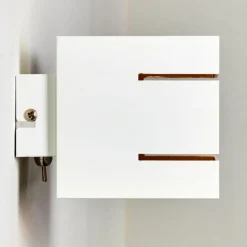 hofstein Applique murale Varco Blanc, 1 lumière