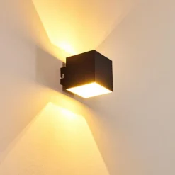 hofstein Applique murale Varco Noir, 1 lumière