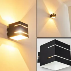 hofstein Applique murale Varco Noir, 1 lumière