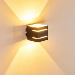 hofstein Applique murale Varco Noir, 1 lumière