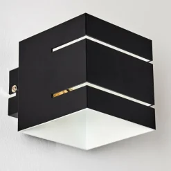 hofstein Applique murale Varco Noir, 1 lumière