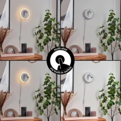 hofstein Applique murale Viata LED Blanc, 2 lumières