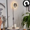 hofstein Applique murale Viata LED Gris, Nickel mat, 2 lumières