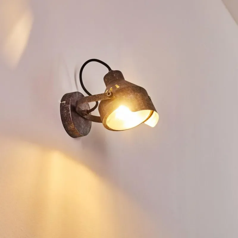 hofstein Applique murale Vintage Gnosca Rouille, 1 lumière* Appliques