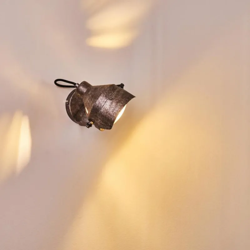 hofstein Applique murale Vintage Gnosca Rouille, 1 lumière* Appliques