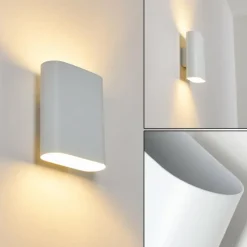 hofstein Applique murale Vion Blanc, 2 lumières