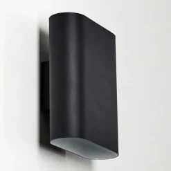 hofstein Applique murale Vion Noir, 2 lumières