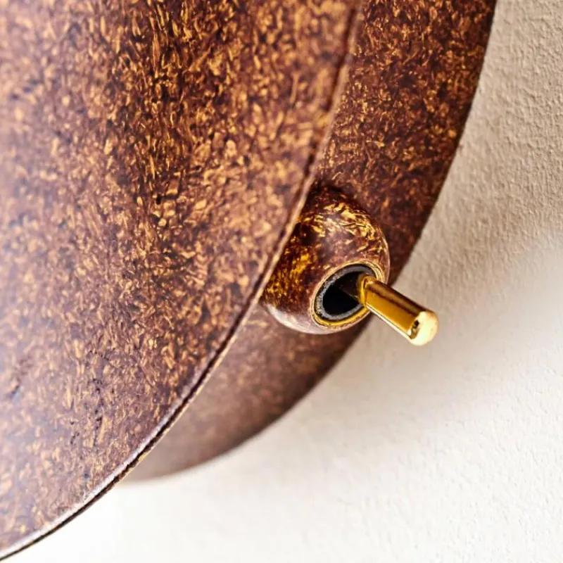 Lampes Dorées-hofstein Applique murale Virga Rouille, 1 lumière