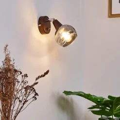 hofstein Applique murale Warga LED Bronze, 1 lumière