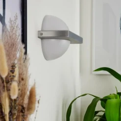 hofstein Applique murale Wroxton LED Aluminium, 1 lumière* Éclairage Led