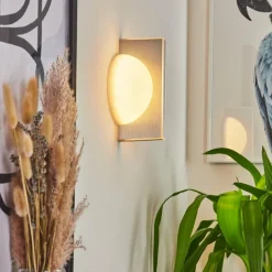 hofstein Applique murale Wroxton LED Aluminium, 1 lumière