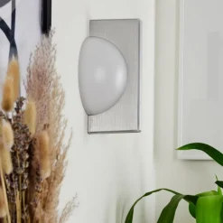 hofstein Applique murale Wroxton LED Aluminium, 1 lumière