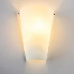 hofstein Applique murale Zera Aluminium, Blanc, 1 lumière