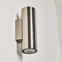 hofstein Applique murale Zuoz Nickel mat, 2 lumières