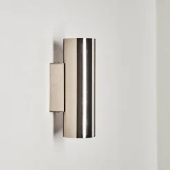 hofstein Applique murale Zuoz Nickel mat, 2 lumières