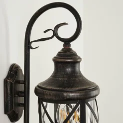 Luminaires Rustiques-hofstein Applique murale Zurich Brun, Couleur bois, 3 lumières