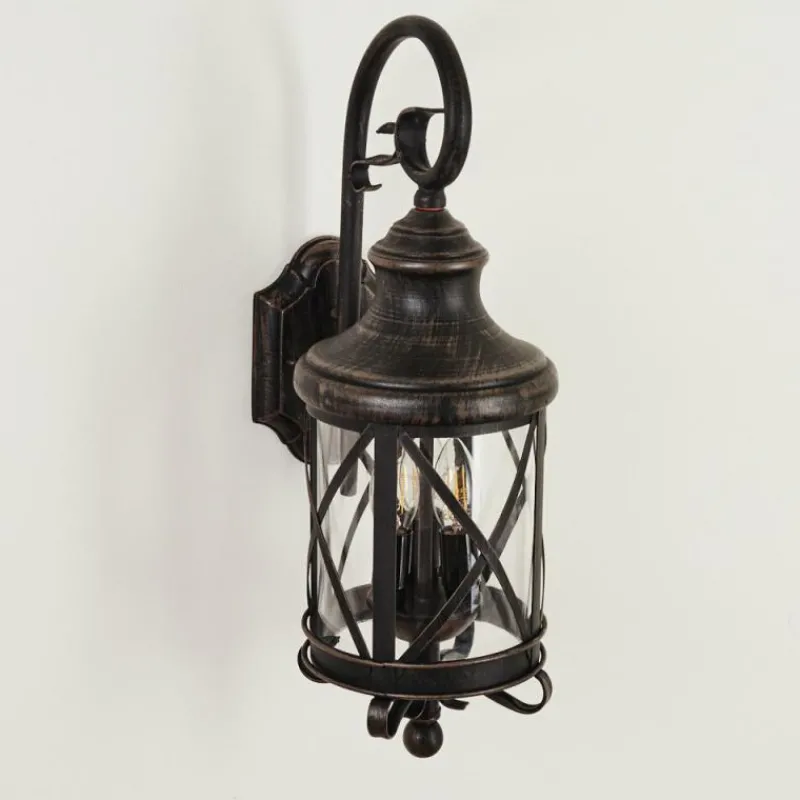 Luminaires Rustiques-hofstein Applique murale Zurich Brun, Couleur bois, 3 lumières