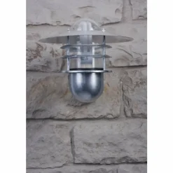 Luminaires Nordlux Applique Nordlux Agger Acier inoxydable, Transparent, 1 lumière