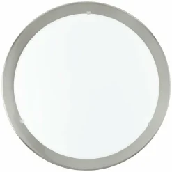 Luminaires Eglo Applique ou plafonnier Eglo PLANET LED Nickel mat, 1 lumière
