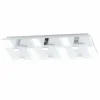 Luminaires Eglo Applique ou plafonnier Eglo VICARO LED Chrome, 3 lumières