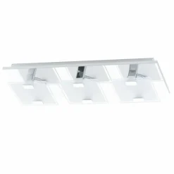 Luminaires Eglo Applique ou plafonnier Eglo VICARO LED Chrome, 3 lumières