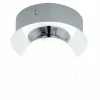 Luminaires Eglo Applique ou plafonnier Eglo MOSIANO LED Chrome, 1 lumière