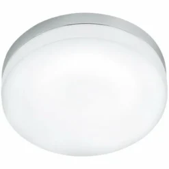 Luminaires Eglo Applique ou plafonnier Eglo LORA LED Chrome, 1 lumière