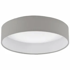 Lampes En Tissu-Luminaires Eglo Applique ou plafonnier Eglo PALOMARO LED Blanc, 1 lumière