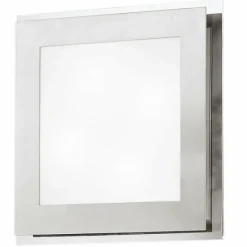 Luminaires Eglo Applique ou plafonnier Eglo EOS Nickel mat